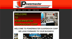 Desktop Screenshot of powmaster.com